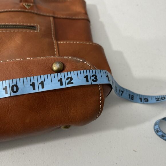 Patrisha Nash Purse Bolsena‎ Shoulder Bag Leather Brown Tote - Picture 11 of 12